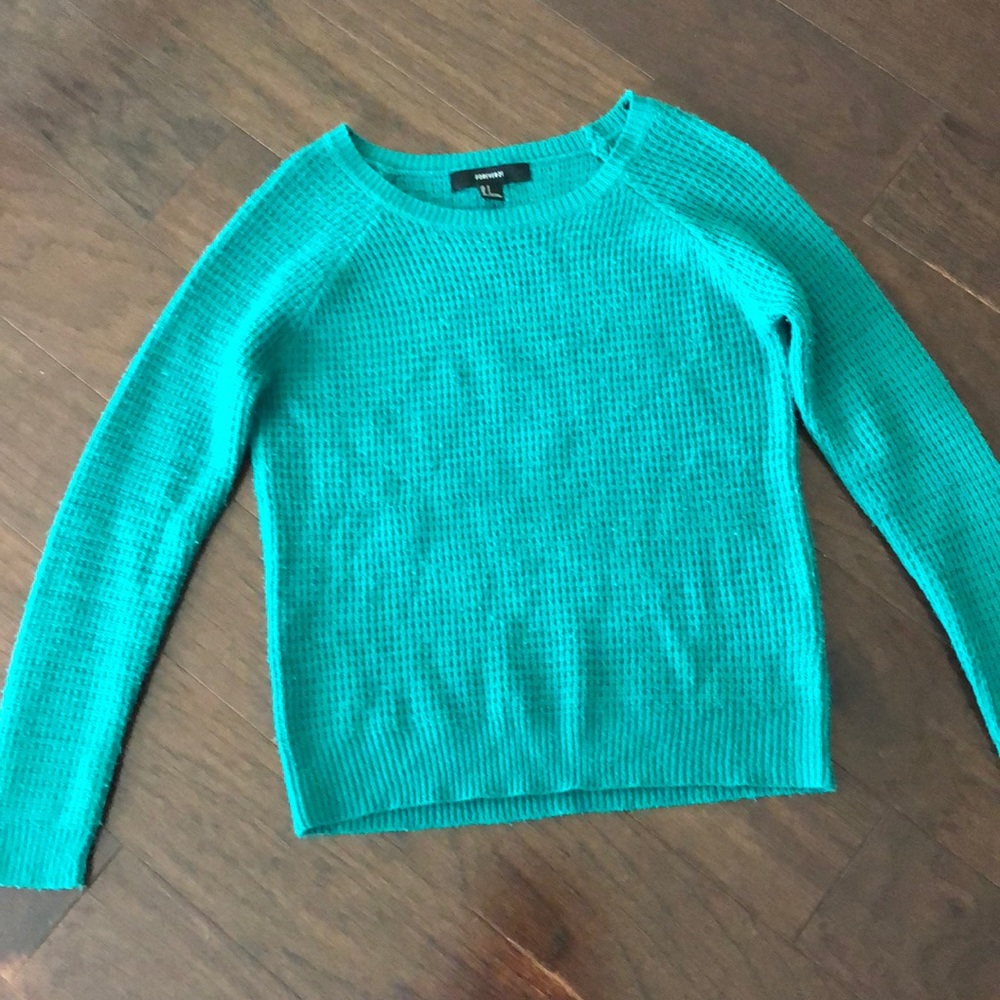 Kelly green sweater S